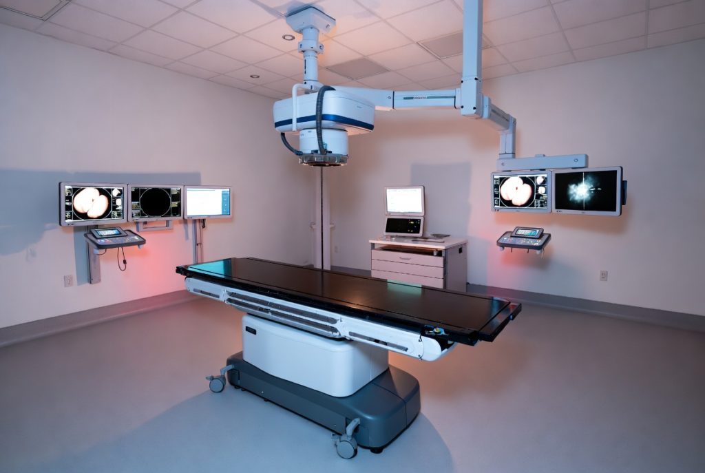 Table de radiologie télécommandée numérisée