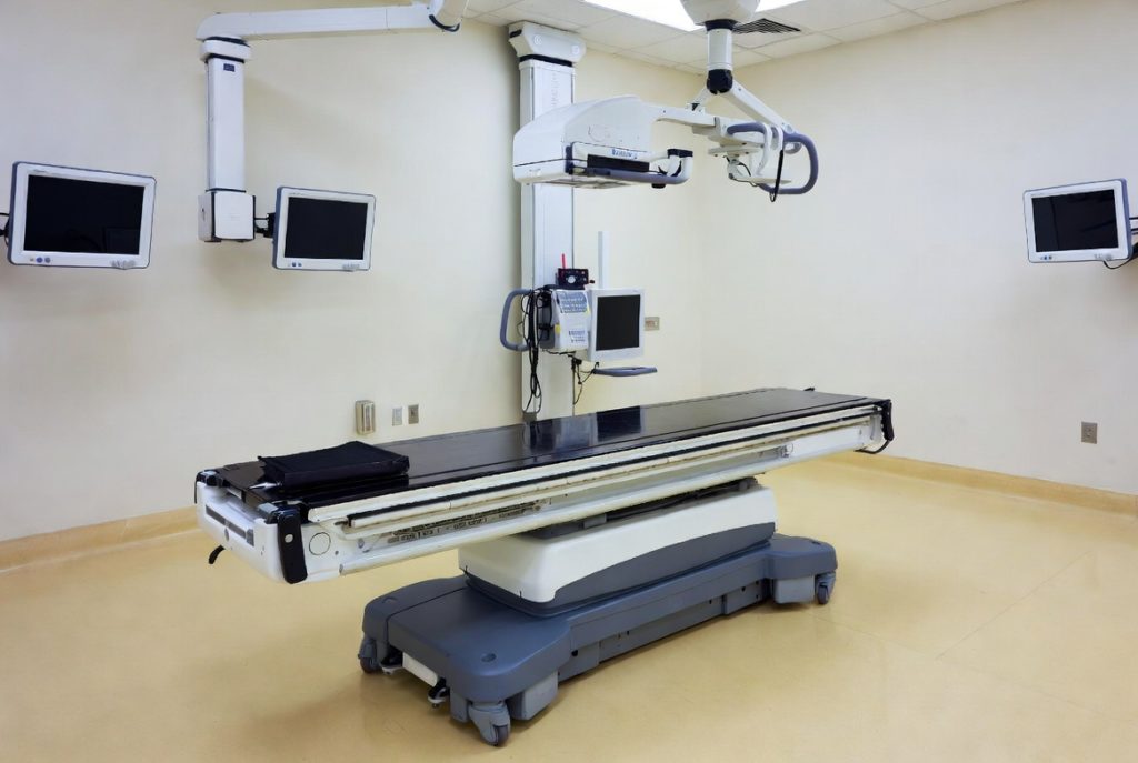 Table de radiologie télécommandée