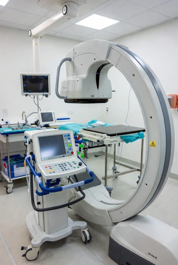 Équipements de radiologie interventionnelle vasculaire