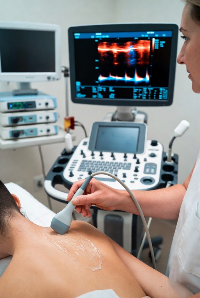 Vélocimètre Doppler médical
