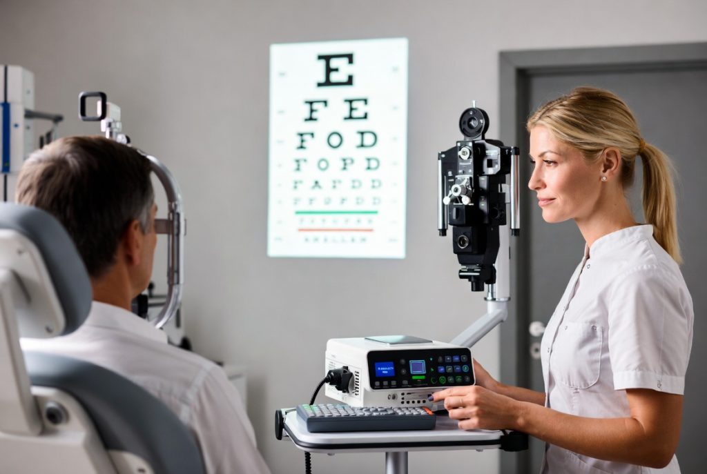Projecteur de Tests Ophtalmologique
